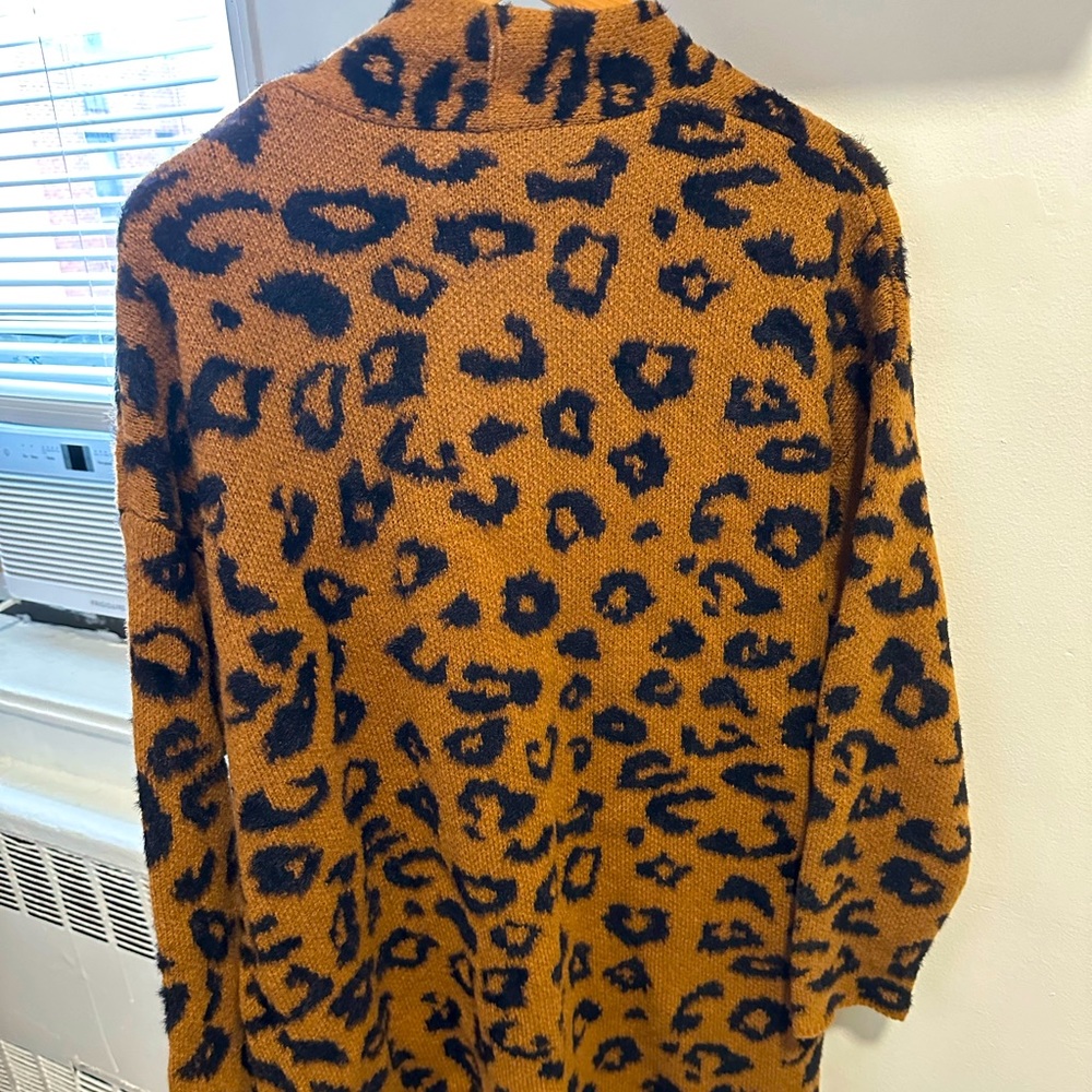 Cardigan animal print